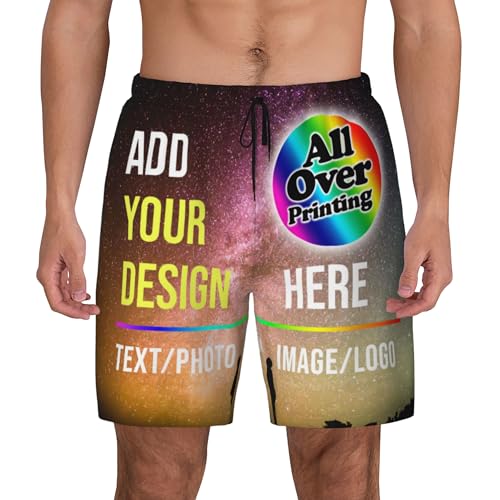 Raysent Personalisierte Herren Badehosen - Fügen Sie Ihren eigenen Text, Bild oder Logo hinzu - Schnelltrocknende, kompressionsgefütterte Strandshorts für den Sommerurlaub Raysent Personalisierte Herren Badehosen - Fügen Sie Ihren eigenen Text, Bild oder Logo hinzu - Schnelltrocknende, kompressionsgefütterte Strandshorts für den Sommerurlaub von Raysent