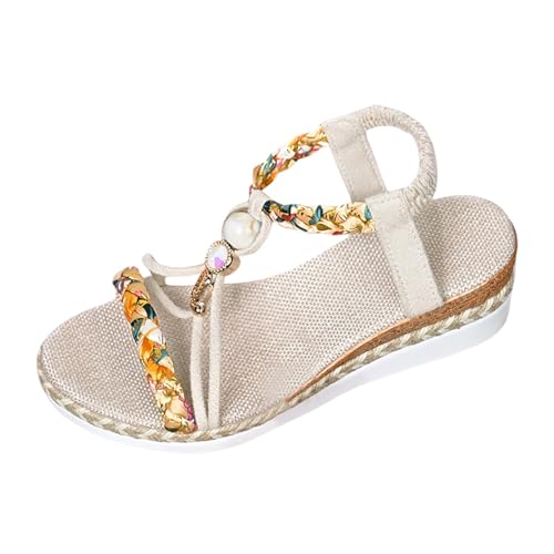 ReSin90s Damen Sandalen Wedges Pantoletten Elegant Atmungsaktive Pantoffeln Frauen Keilsandalen Mit Absatz Sandalen Zum Hineinschlüpfen Sommerschuhe Orthopädische Schuhe Sport ReSin90s Damen Sandalen Wedges Pantoletten Elegant Atmungsaktive Pantoffeln Frauen Keilsandalen Mit Absatz Sandalen Zum Hineinschlüpfen Sommerschuhe Orthopädische Schuhe Sport von ReSin90s
