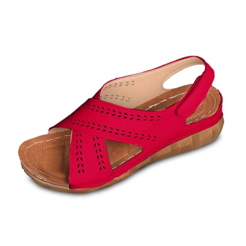ReSin90s Pantoletten Damen Mit Absatz Elegant Weite H Sandaletten Keilabsatz Wedges Sommer Frauen Peeptoes Absatz Pantoletten Anti-Rutsch-Sandalen Leicht Sommer Strandsandalen ReSin90s Pantoletten Damen Mit Absatz Elegant Weite H Sandaletten Keilabsatz Wedges Sommer Frauen Peeptoes Absatz Pantoletten Anti-Rutsch-Sandalen Leicht Sommer Strandsandalen von ReSin90s