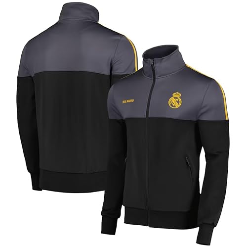 Real Madrid Plus Offen Jacke Nr. 10 Schwarz - Größe S, Schwarz , S von Real Madrid