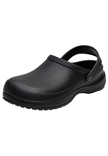 Realpaks Gartenschuhe Gartenclogs für Garten Herren und Damen Eva ETS-06 Black_44 von Realpaks