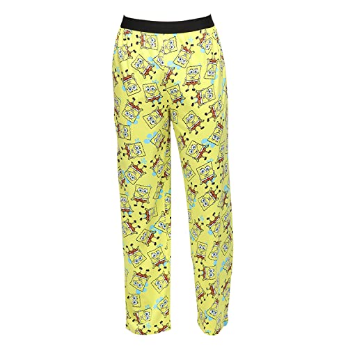 Recovered - Lounge Pant - Spongebob All Over Print - Yellow S von Recovered