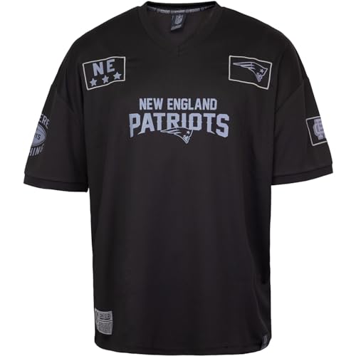 Recovered NFL Team Salute Black Military Oversized Mesh Limited Jersey Trikot (DE/NL/SE/PL, Alphanumerisch, XXL, Regular, Regular, New England Patriots) von Recovered