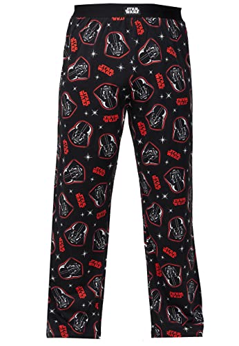 Recovered STAR WARS Pyjamas - Darth Vader Lounge Pants - Erwachsene, M - 100% Baumwolle Lounge Wear, Nachtwäsche, PJs, PJ Bottoms - Offiziell lizenziert von Recovered