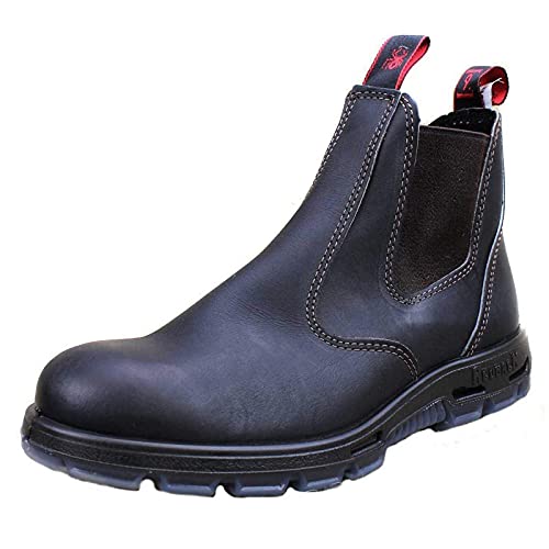 Redback UBOK Australische Lederboots, Claret, Grösse 6.5 von Redback