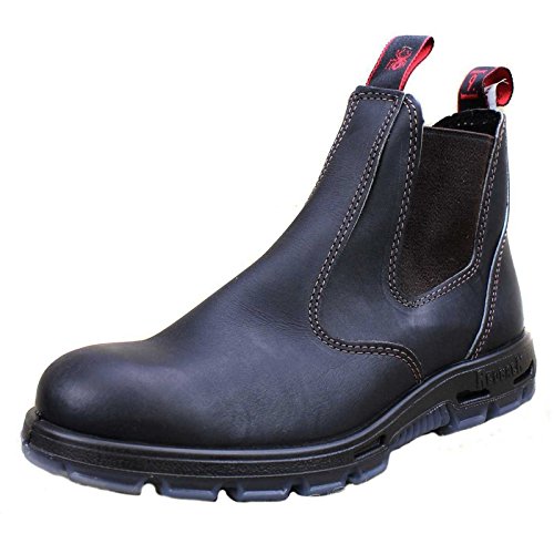 Redback UBOK Australische Lederboots, Claret, Grösse 9.5 von Redback