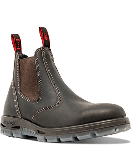 Redback USBOK Chelsea Boots mit Stahlkappe Claret Brown aus Australien 41 von Redback