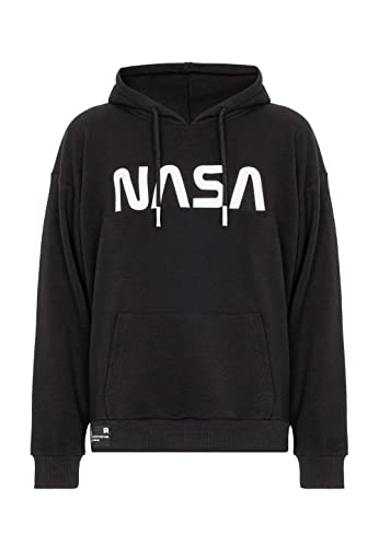 Redbridge NASA Hoodie Sweatshirt Kapuzenpullover schwarz Gr M von Redbridge