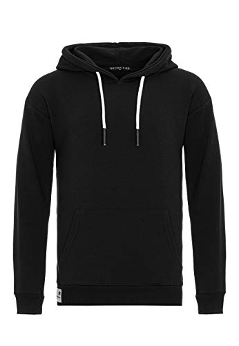 Redbridge Oversize Pullover für Herren Kapuzenpullover Hoodie Sweater Premium Basic Real Schwarz S von Redbridge