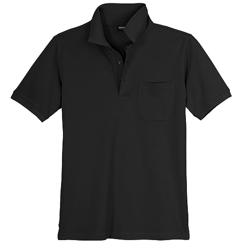 Redfield Poloshirt Piqué Übergröße schwarz, XL Größe:6XL von Redfield