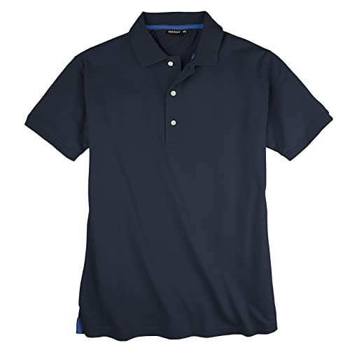 Redfield Basic Stretch-Poloshirt Übergröße Navy, Größe:3XL von Redfield