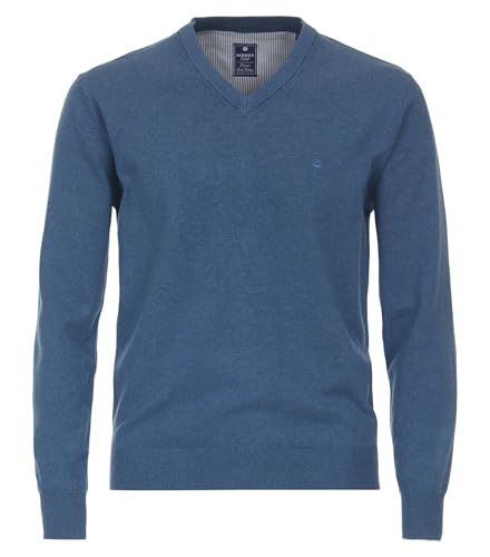 Redmond - Herren Pullover mit V-Ausschnitt (600), Blau (121), 4XL von Redmond