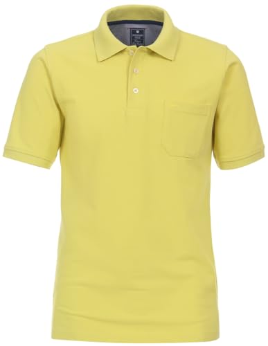 Redmond - Regular Fit - Herren Polo Shirt (900), Gelb (44) von Redmond