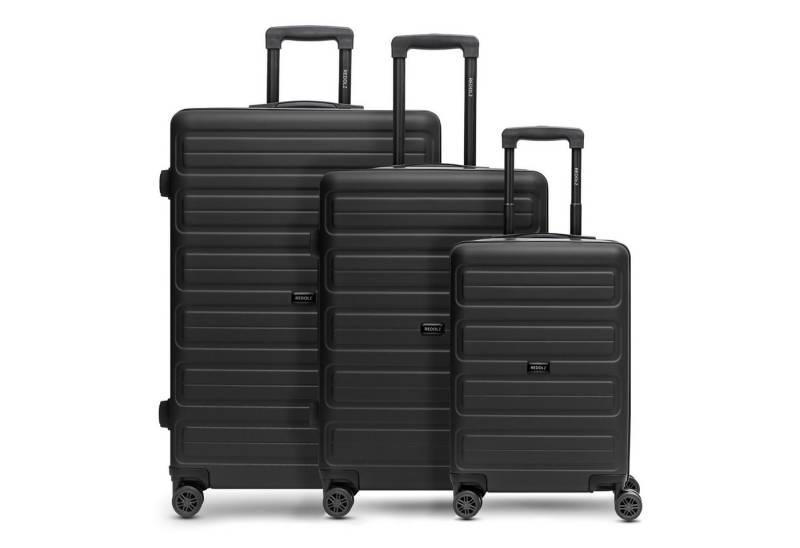 Redolz Trolleyset Essentials 08, 4 Rollen, (3-teilig, 3 tlg), ABS von Redolz