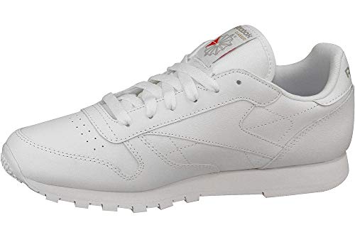 Reebok Unisex Kinder Reebok Classic Leather 50151 Top Low-Top, Weiß, 36.5 EU von Reebok