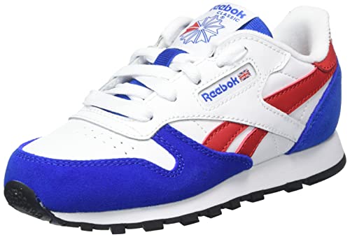 Reebok Classic Leather Sneaker, Vector Blue FTWR White Vector Red, 33 EU von Reebok