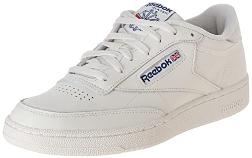 Reebok Herren Club C 85 Sneaker, Kreide/Kreide/Classic Cobalt, 42 EU von Reebok