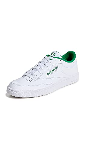 Reebok Damen Club C 85 FVS Laufschuhe, Ftwr White/Glen Green/Soacye, 7 Women/7 Men von Reebok