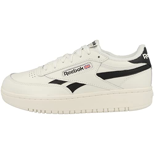 Reebok Damen Club C Double Turnschuh Sneaker, Chalk Core Black Chalk, 35.5 EU von Reebok