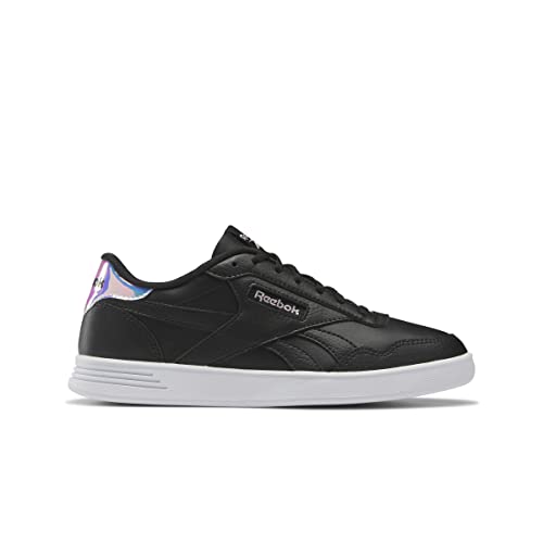 Reebok Damen Court Advance Sneaker, Schwarz Weiß Schuhe Weiß Pink Glow, 35 EU von Reebok