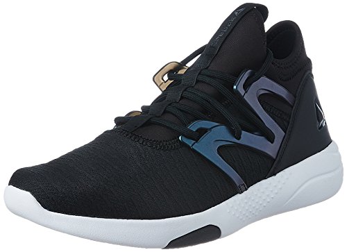 Reebok Damen Hayasu Ltd Multisport Indoor Schuhe, schwarz Öl Slick Weiß Vicious Violet, 35 EU von Reebok