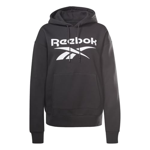 Reebok Damen Ri Bl Fleece Hoody Sweatshirt, Black, XS von Reebok