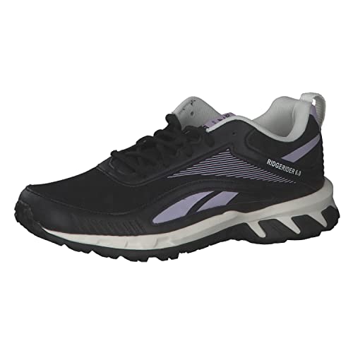 Reebok Damen Ridgerider 6.0 Sneaker, Core Black Purple Oasis Chalk, 37 EU von Reebok