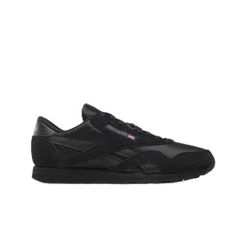 Reebok Herren Classic Nylon Sneaker, CBLACK/CBLACK/PURGRY, 51 EU von Reebok