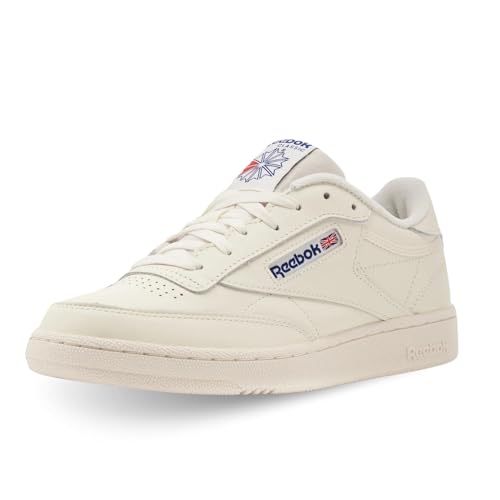 Reebok Herren Club C 85 Sneaker, Kreidekreide Classic Cobalt, 36.5 EU von Reebok