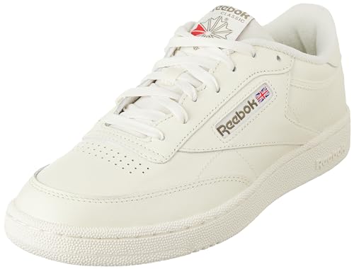 Reebok Herren Club C 85 Sneaker, Chalk Chalk Hungrn, 44.5 EU von Reebok