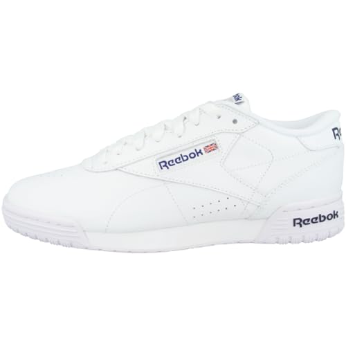 Reebok Herren Exofit Lo Clean Logo Int Sneaker, Weiß (int-white/royal Blue/royal Blue), 42.5 EU von Reebok