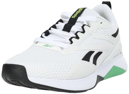 Reebok Herren NANOFLEX TR 2 Sneaker, FTWWHT/CBLACK/SPOGRE, 41 EU von Reebok