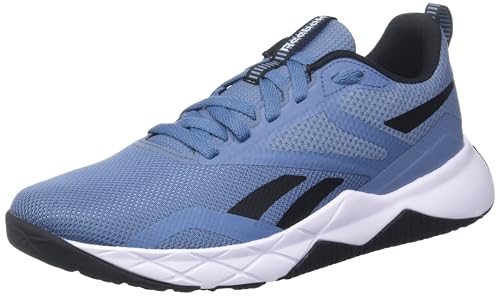 Reebok Herren NFX Trainer Sneaker, BLUSLA/CBLACK/FTWWHT, 42.5 EU von Reebok