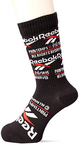 Reebok Herren Socken Printemp ETE Crew schwarz 43-45 von Reebok