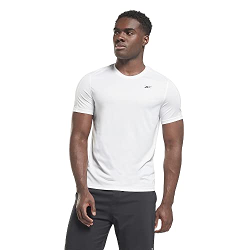 Reebok Herren Trainingstechnologie T-Shirt, weiß, XXL von Reebok