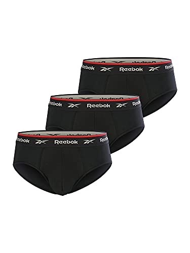 Reebok Herren Wiggins Boxershorts, Black, Extra Large von Reebok