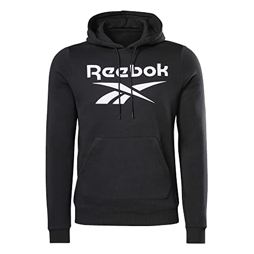 Reebok Identity Hoody Kapuzenpullover (Black/White, L) von Reebok