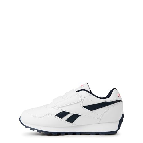 Reebok Unisex Kinder Royal Rewind Run Alt Sneaker, FTWR White Vector Navy Vector Red, 28 EU von Reebok