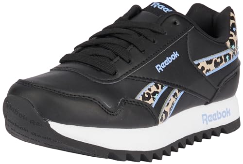 Reebok Royal Classic Jogger Platform Sneaker, Core Black Lilac Glow Modern Beige, 43 EU von Reebok