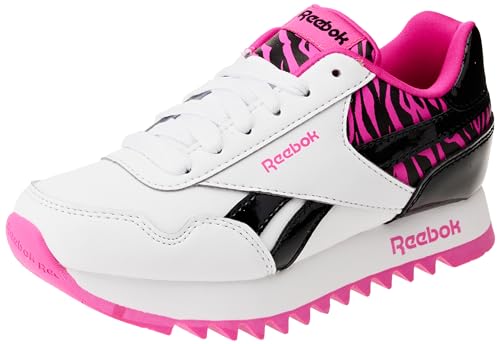 Reebok Royal Classic Jogger Platform Sneaker, White Core Black Laser Pink F23, 28 EU von Reebok