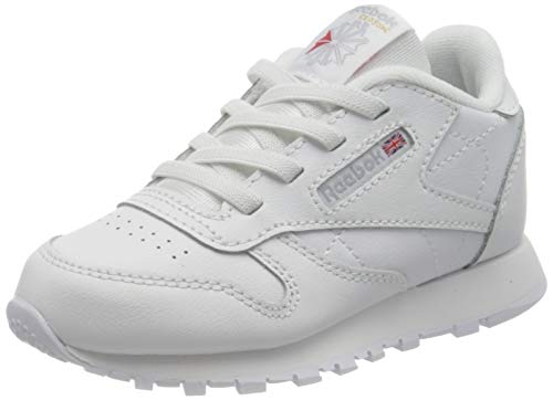 Reebok Unisex Baby Classic Leather Sneaker, Ftwwht, 25 EU von Reebok