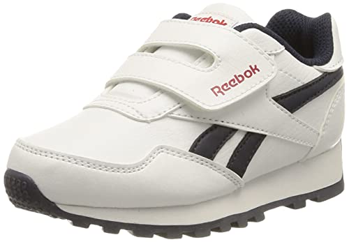 Reebok Unisex Baby ROYAL Rewind Run KC Sneaker, FTWR White/Vector Navy/Vector red, 21 EU von Reebok
