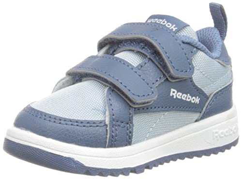 Reebok Unisex Baby WEEBOK Clasp Low Sneaker, Gable Grey/Blue Slate/FTWR White, 21 EU von Reebok