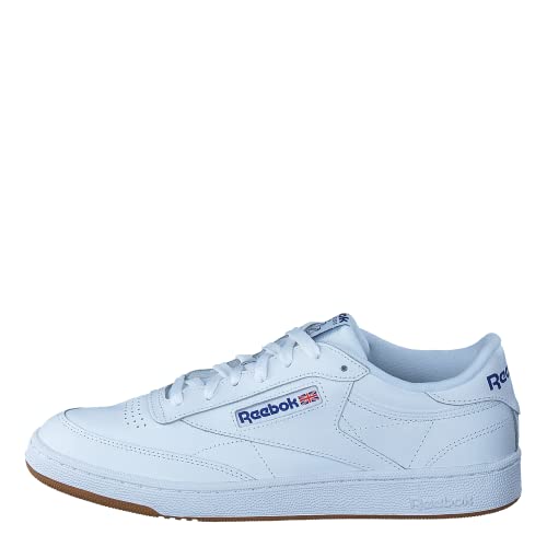 Reebok Herren Club C 85 Sneaker, Int White Royal Gum, 34 EU von Reebok