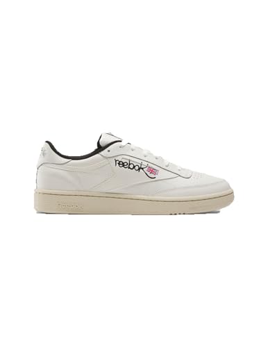 Reebok Unisex Club C 85 Sneaker, Chalk Papwht Cblack, 43 EU von Reebok