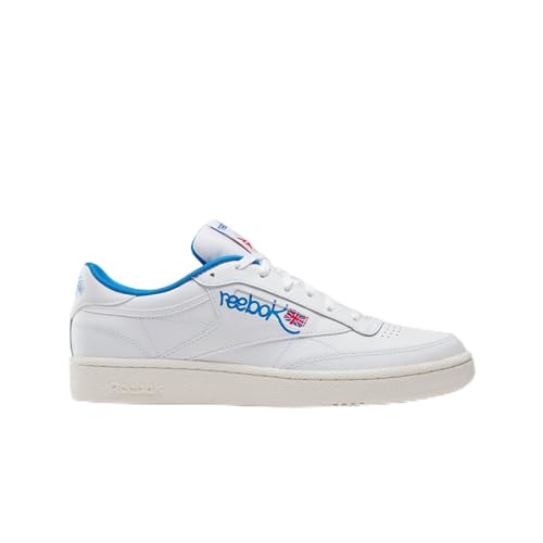 Reebok Unisex Club C 85 Sneaker, FTWWHT/Chalk/KINBLU, 39 EU von Reebok