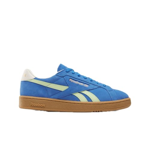 Reebok Unisex Club C Grounds UK Tennisschuhe, Kineticblue Astrolime Vintagechalk, 37.5 EU von Reebok