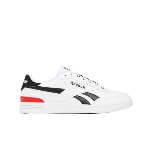 Reebok Unisex Court Advance Clip Sneaker, Cblack Dynred Pugry4, 43 EU von Reebok