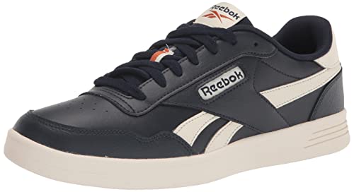 Reebok Unisex Court Advance Sneaker, Vector Navy/Chalk/Burnt Orange, 10 US Men von Reebok