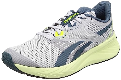 Reebok Unisex Energen Tech Plus Sneaker, LGH Solid Grey Hoops Blue F23 Laser Lime F23, 35 EU von Reebok